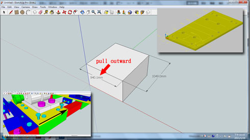 google 3d warehouse sketchup tips dimensions